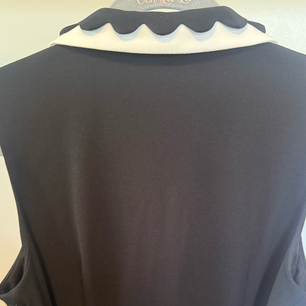 NWT Karl Lagerfeld scuba A-line belted dress - Picture 12 of 12